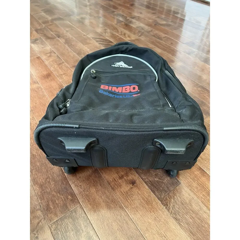 High Sierra Rolling Backpack with Laptop Sleeve, One Size